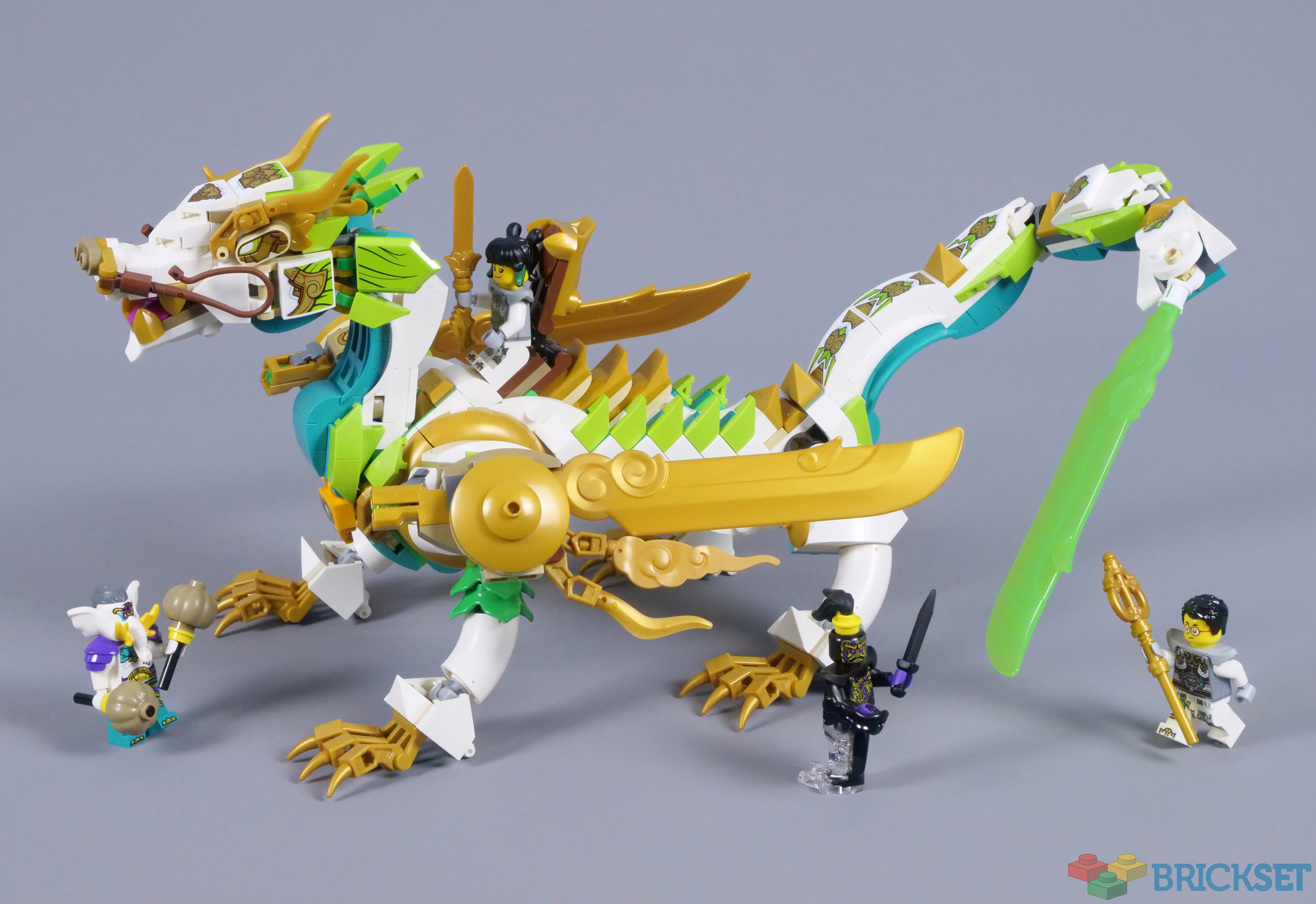 Lego green dragon online set